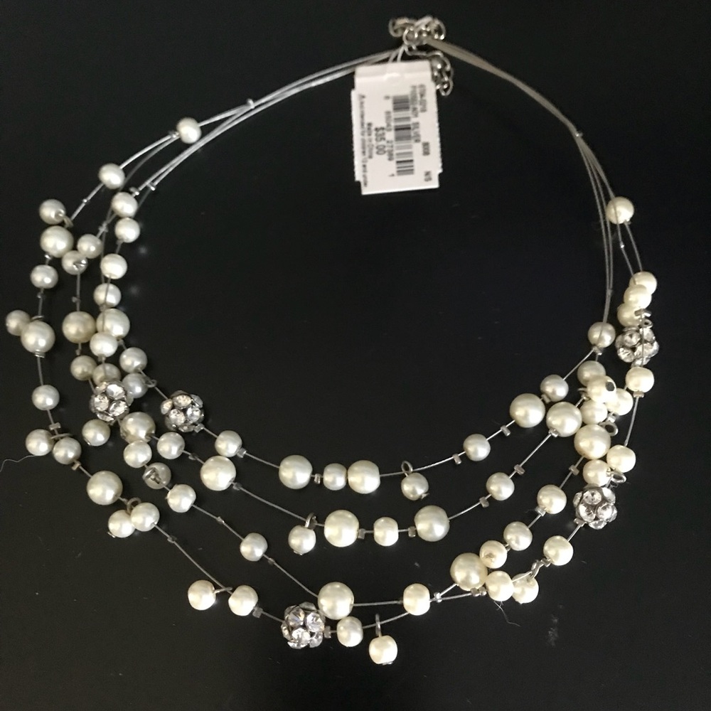 Faux Pearl Necklace